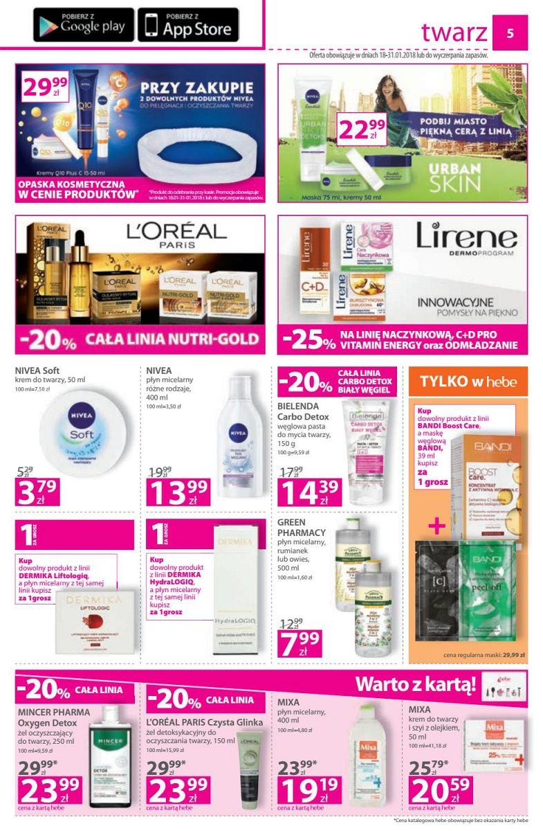 Gazetka promocyjna Hebe str. 5