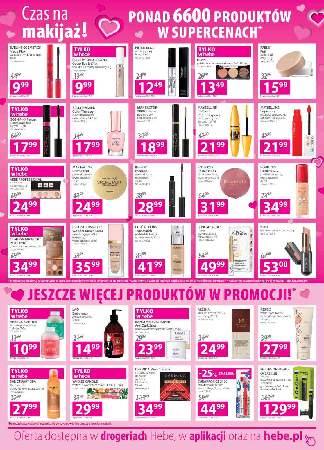 Gazetka promocyjna Hebe str. 2