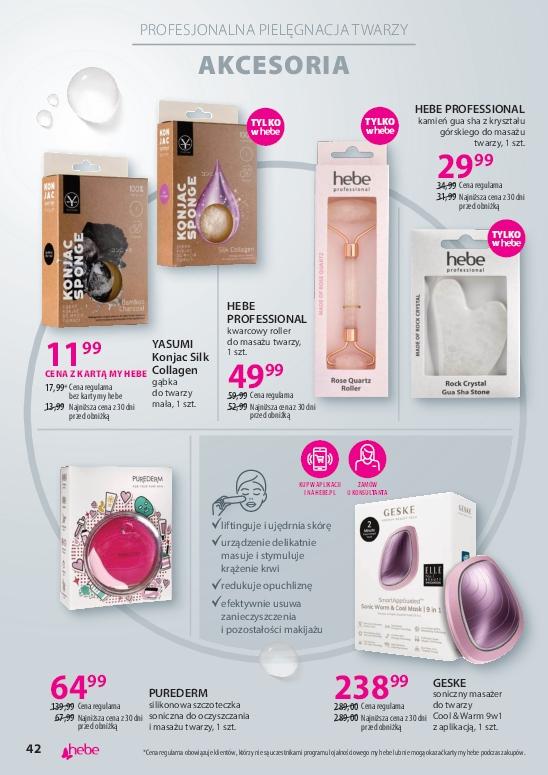 Gazetka promocyjna Hebe str. 42