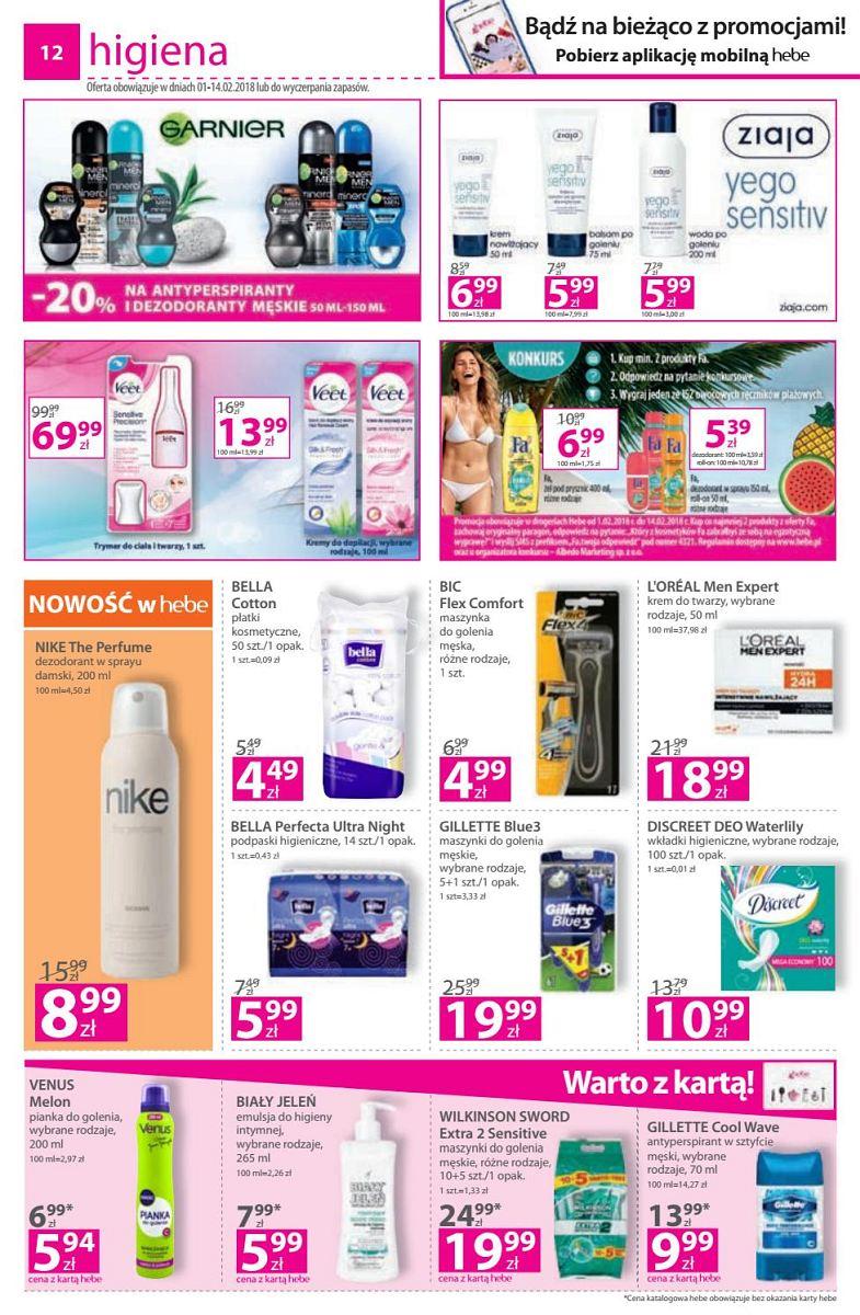 Gazetka promocyjna Hebe str. 12