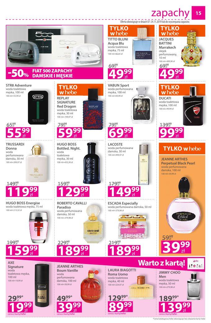 Gazetka promocyjna Hebe str. 15