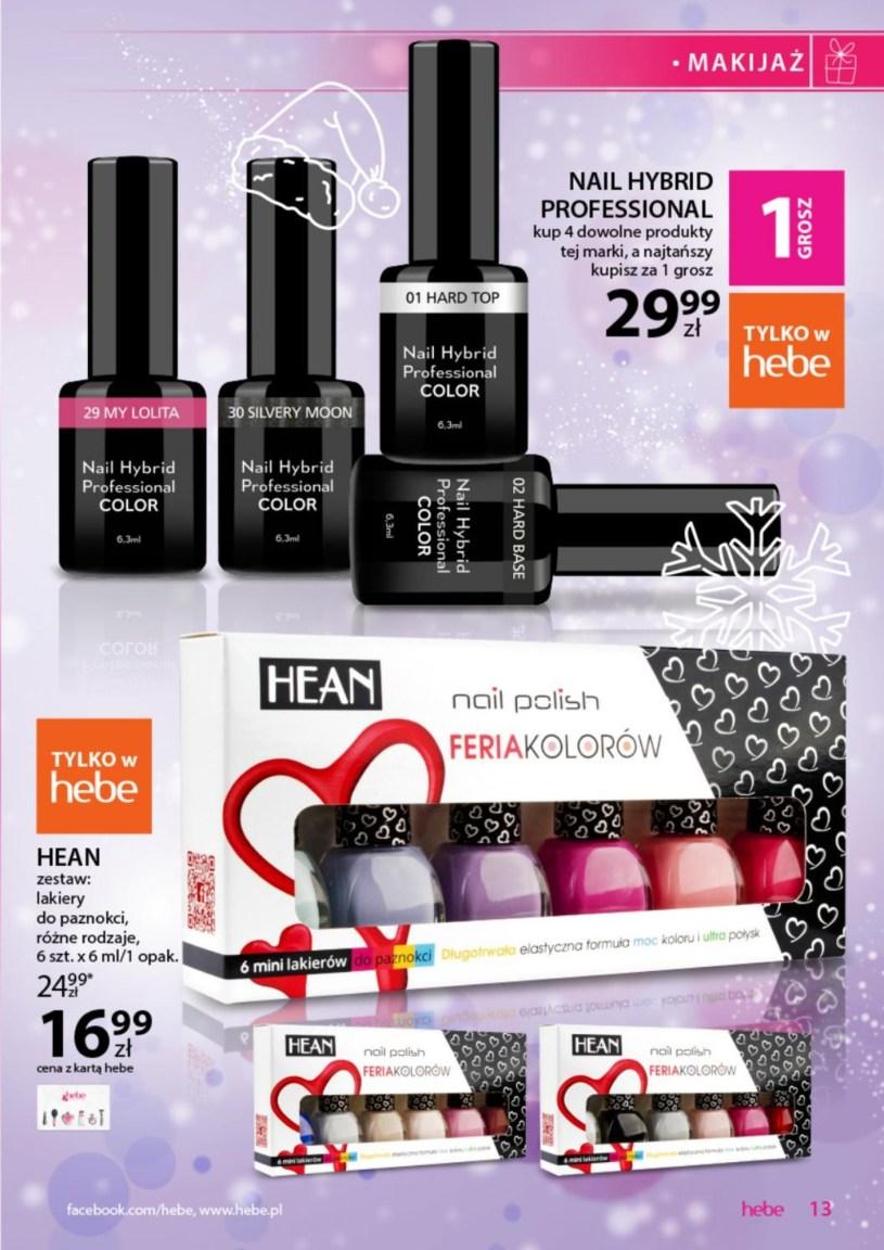Gazetka promocyjna Hebe str. 13
