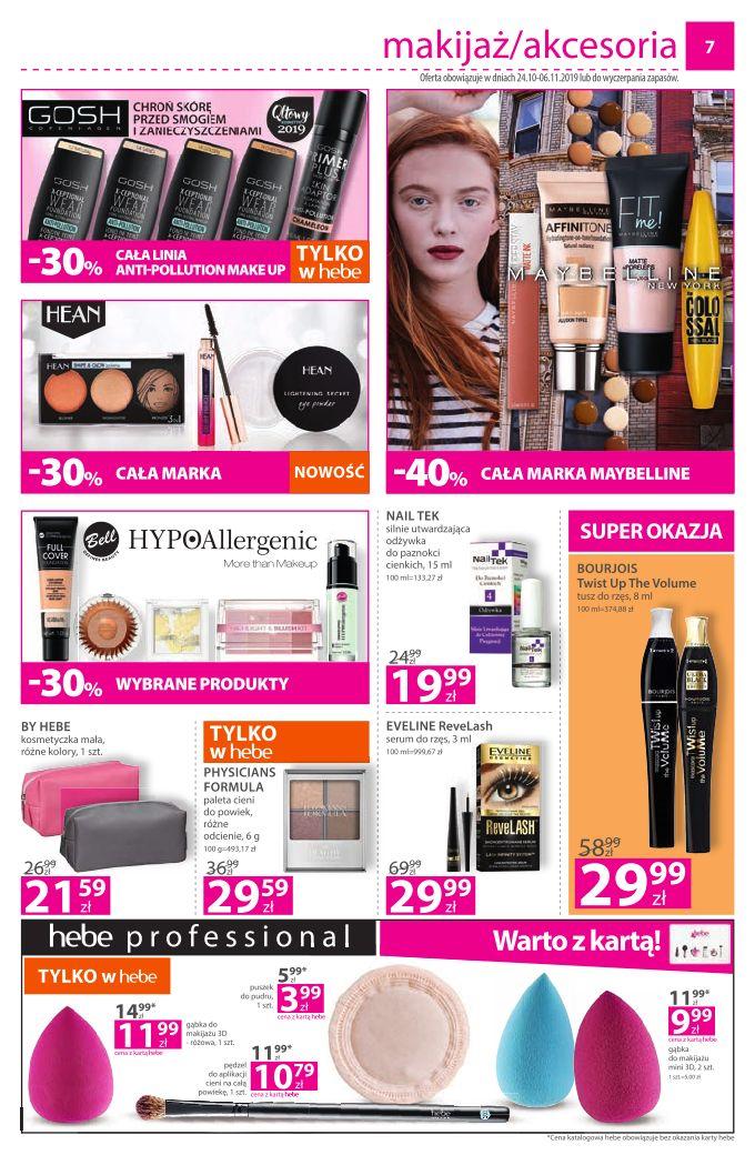 Gazetka promocyjna Hebe str. 7