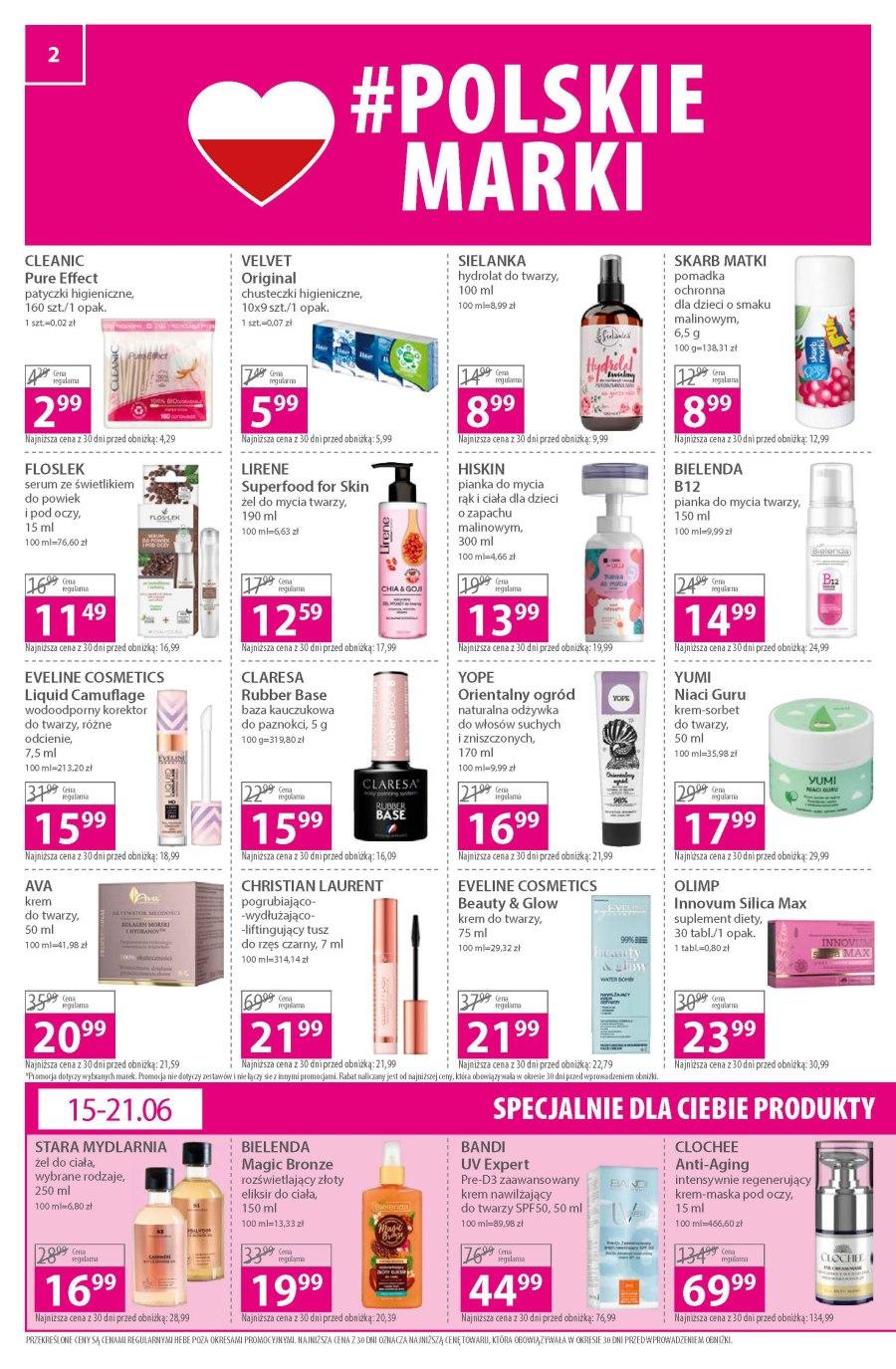 Gazetka promocyjna Hebe str. 2