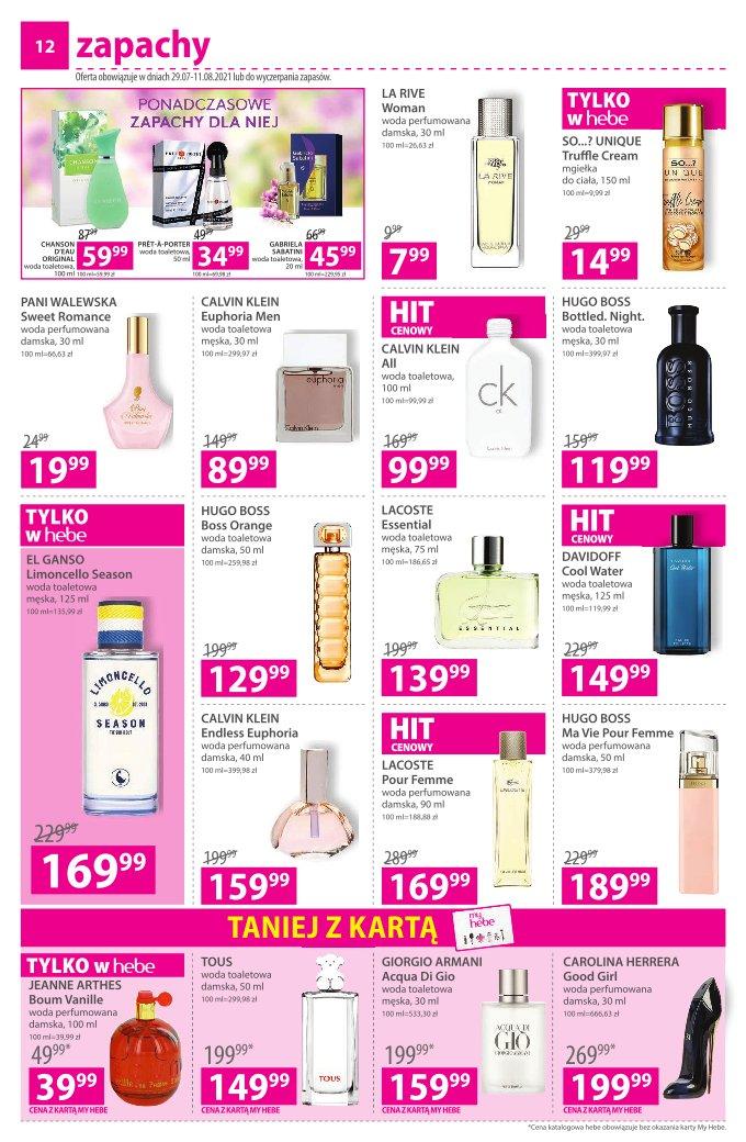Gazetka promocyjna Hebe str. 12