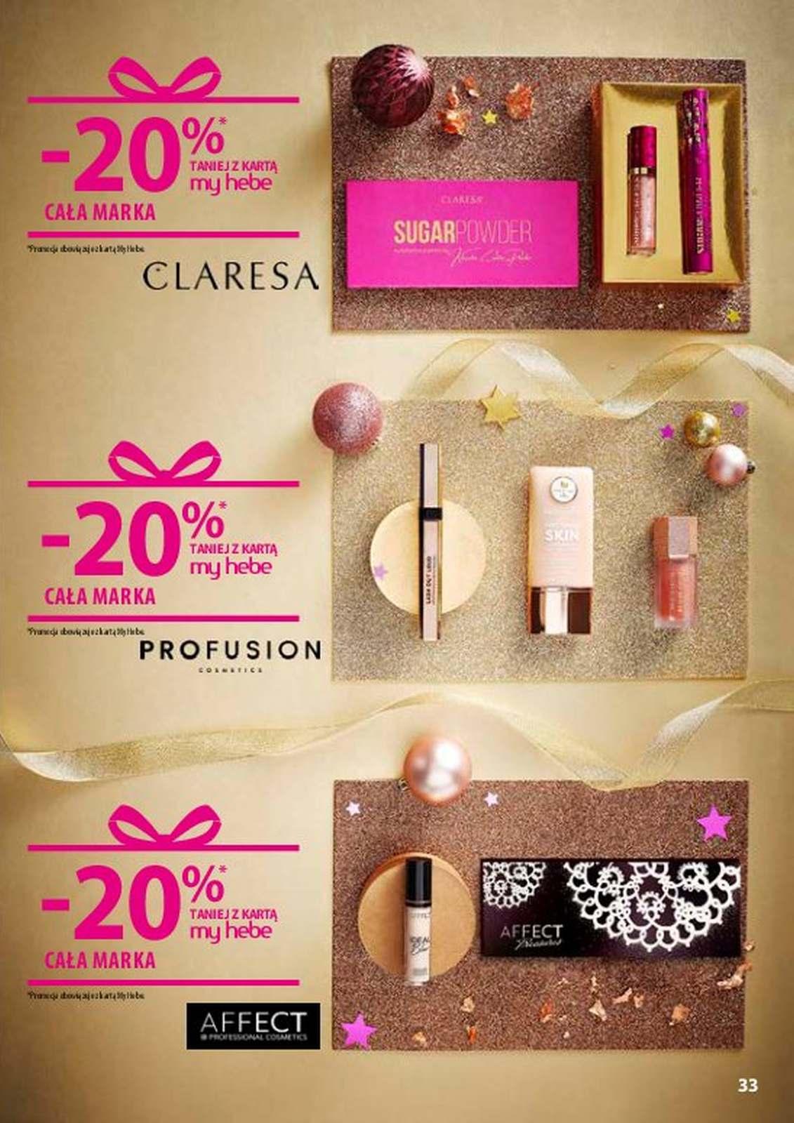 Gazetka promocyjna Hebe str. 33