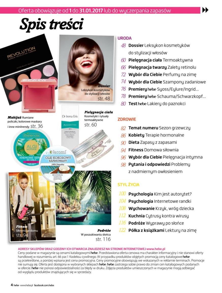 Gazetka promocyjna Hebe str. 4