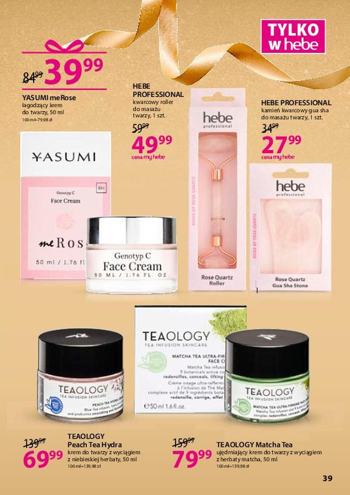 Gazetka promocyjna Hebe str. 39