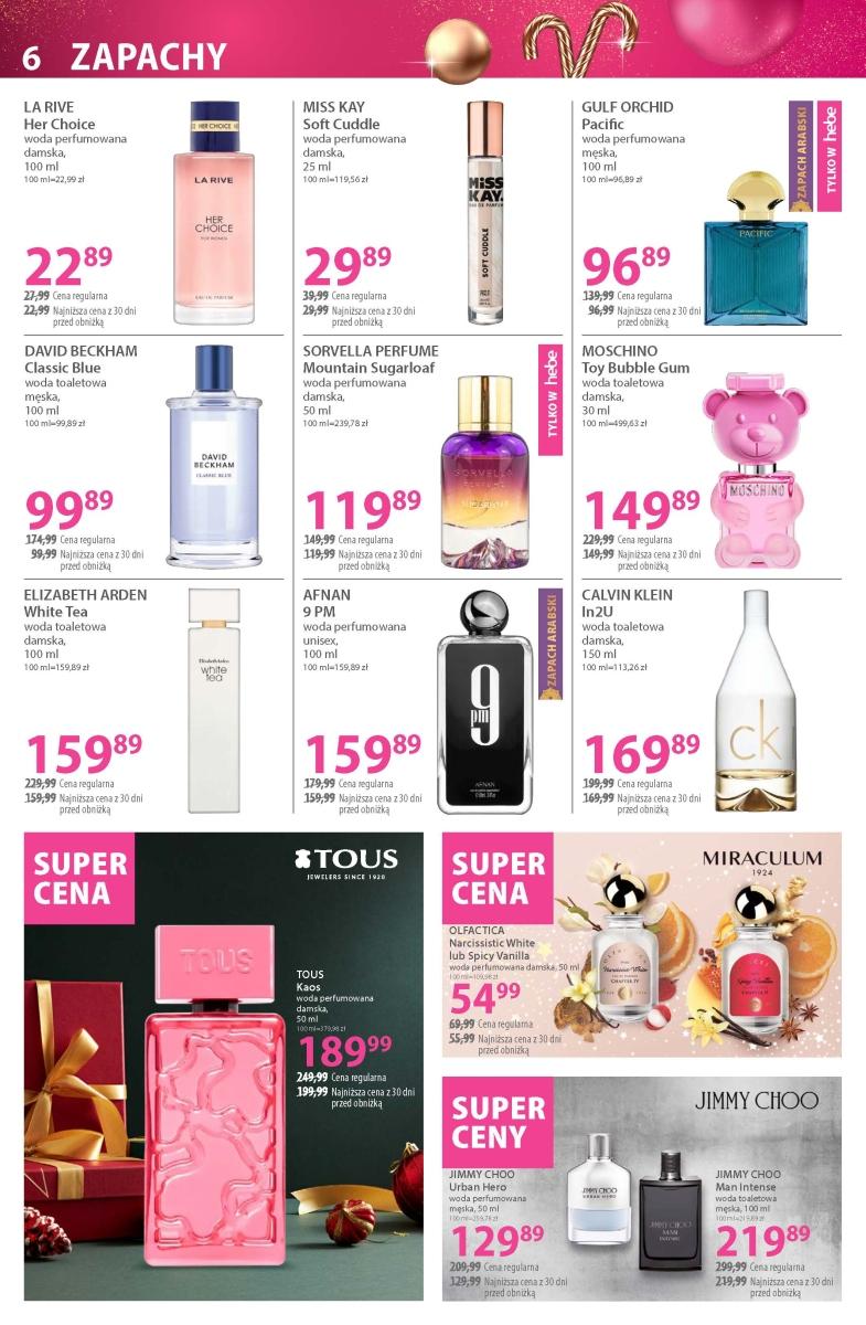 Gazetka promocyjna Hebe str. 6