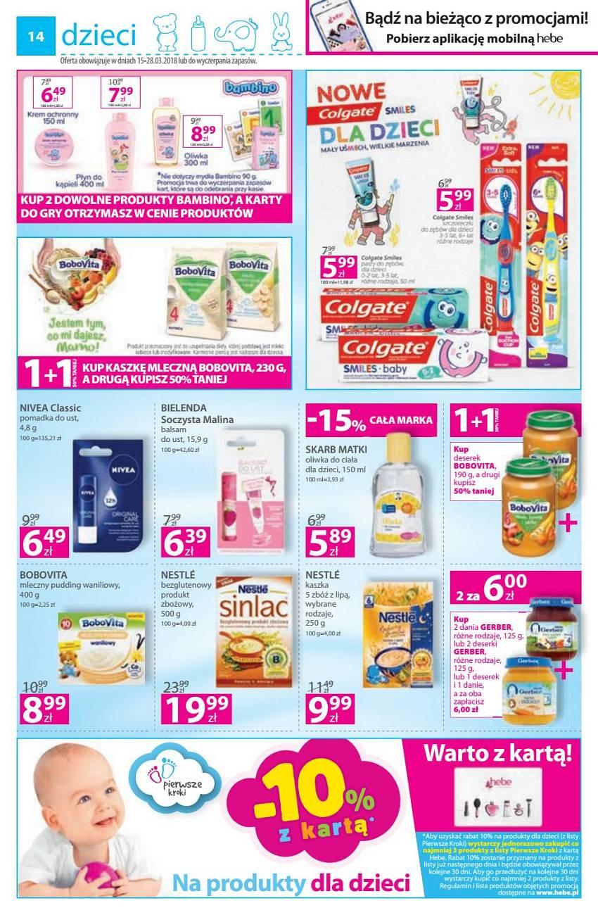 Gazetka promocyjna Hebe str. 14