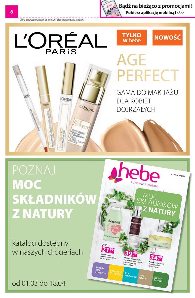 Gazetka promocyjna Hebe str. 8