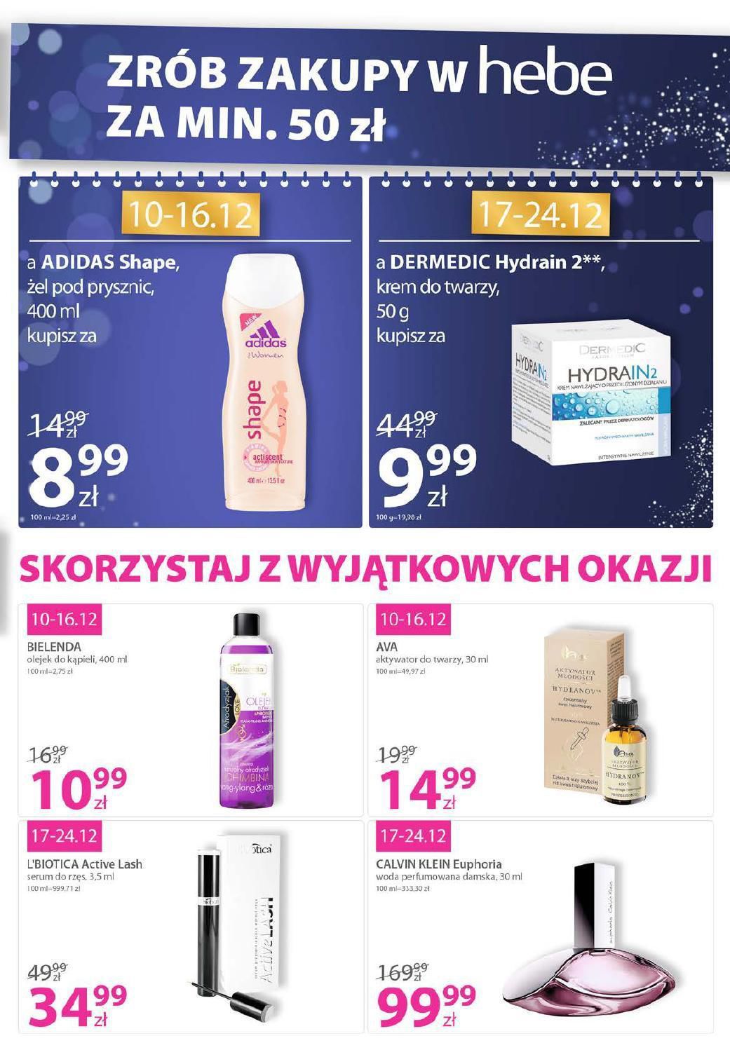 Gazetka promocyjna Hebe str. 11