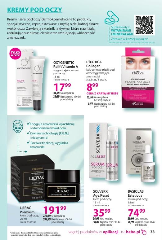 Gazetka promocyjna Hebe str. 33