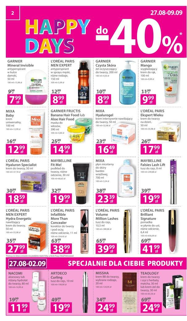 Gazetka promocyjna Hebe str. 2