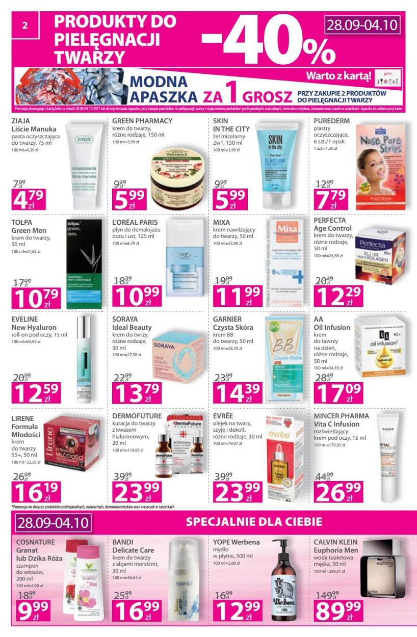 Gazetka promocyjna Hebe str. 2