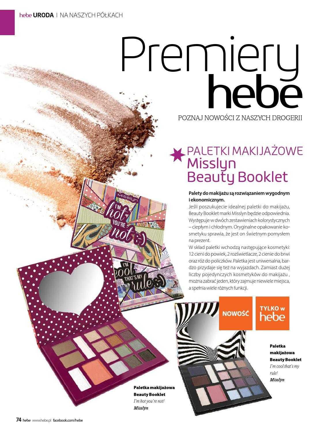 Gazetka promocyjna Hebe str. 74