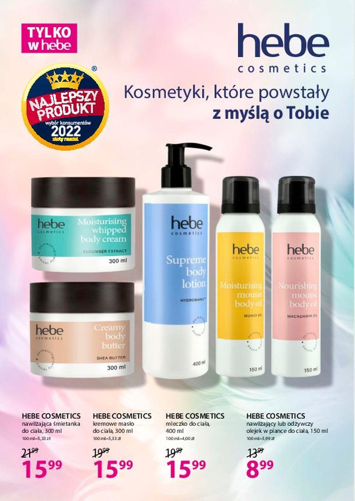 Gazetka promocyjna Hebe str. 2