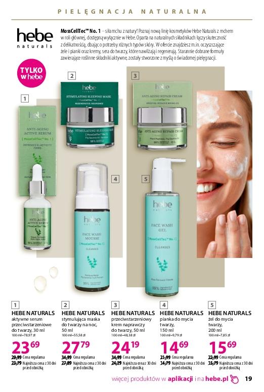 Gazetka promocyjna Hebe str. 19