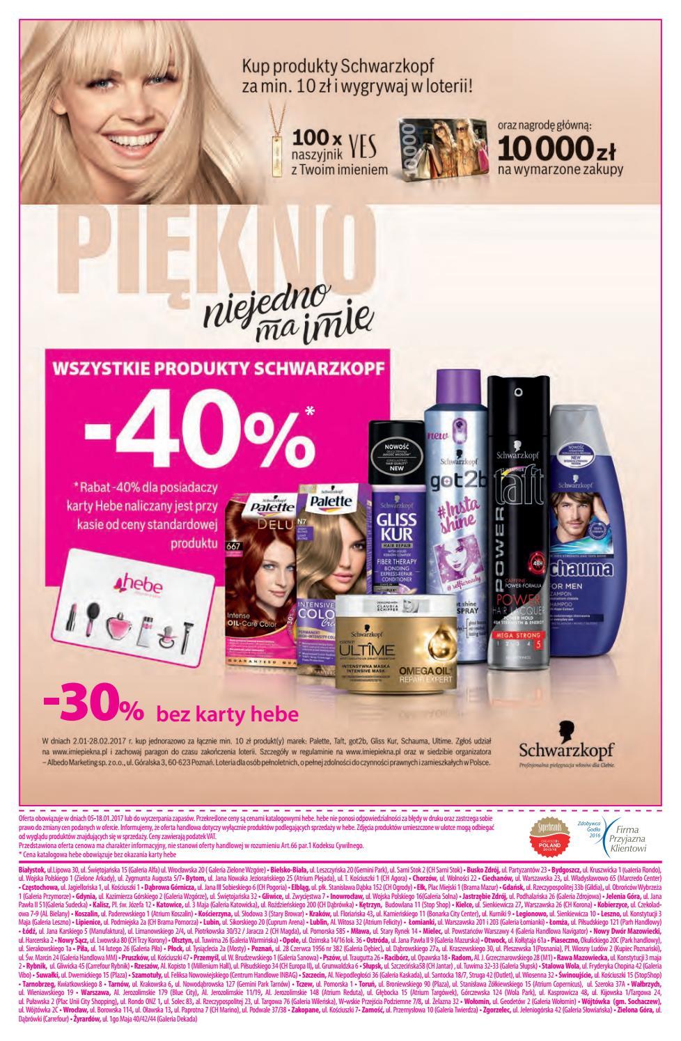 Gazetka promocyjna Hebe str. 16