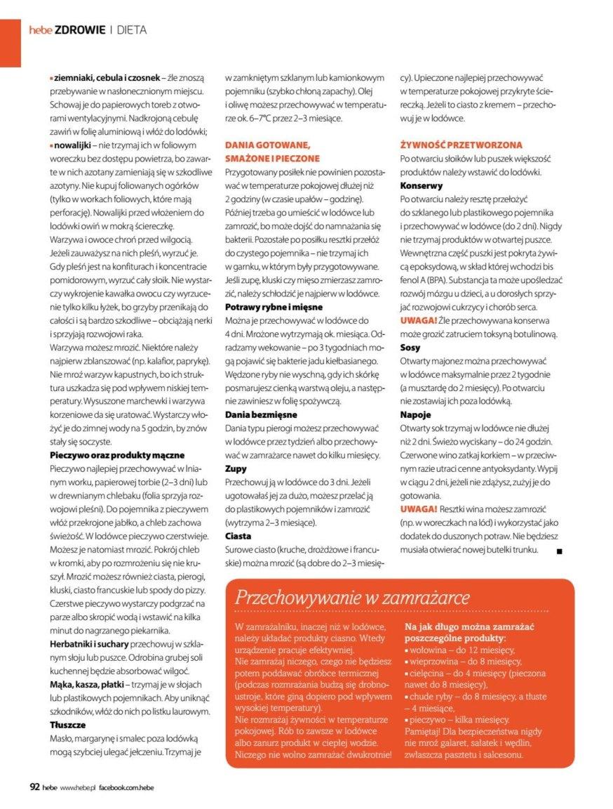 Gazetka promocyjna Hebe str. 92