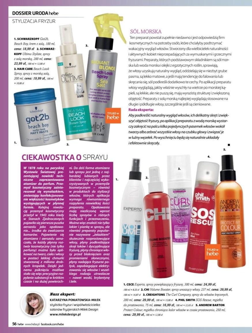 Gazetka promocyjna Hebe str. 56
