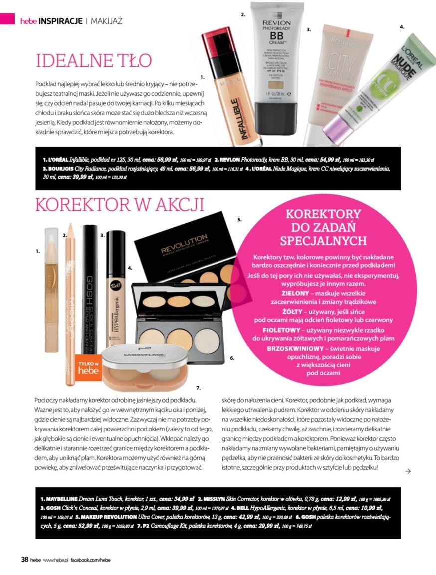 Gazetka promocyjna Hebe str. 38