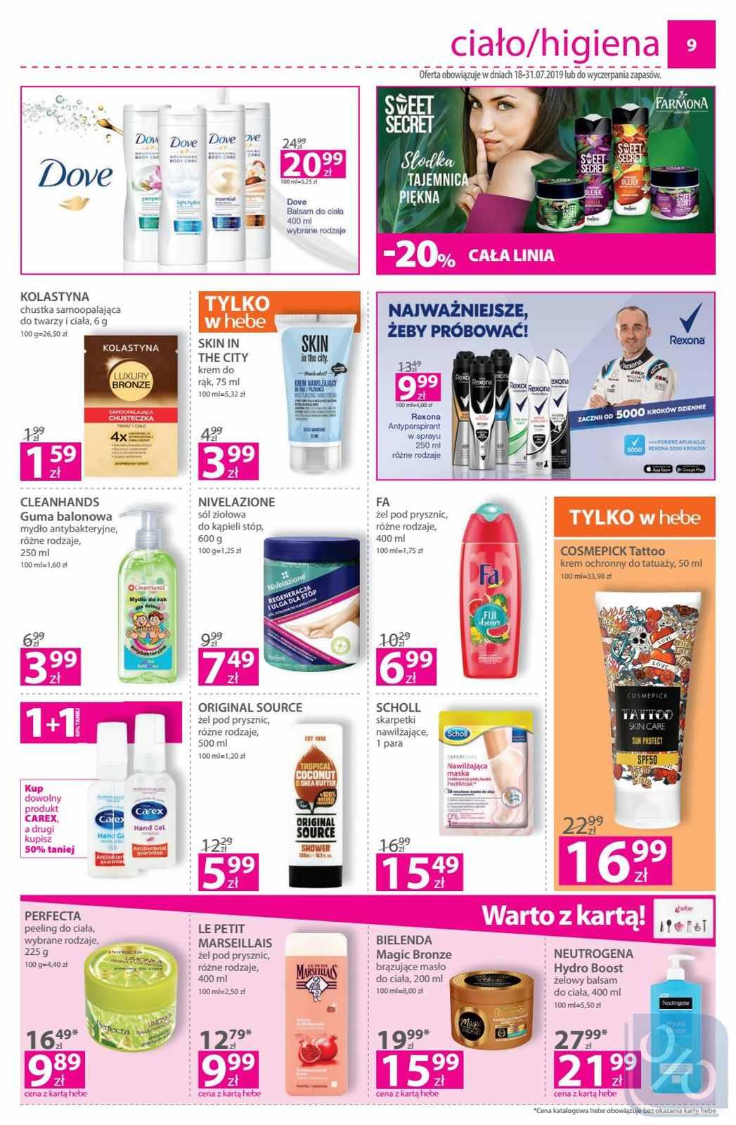 Gazetka promocyjna Hebe str. 9