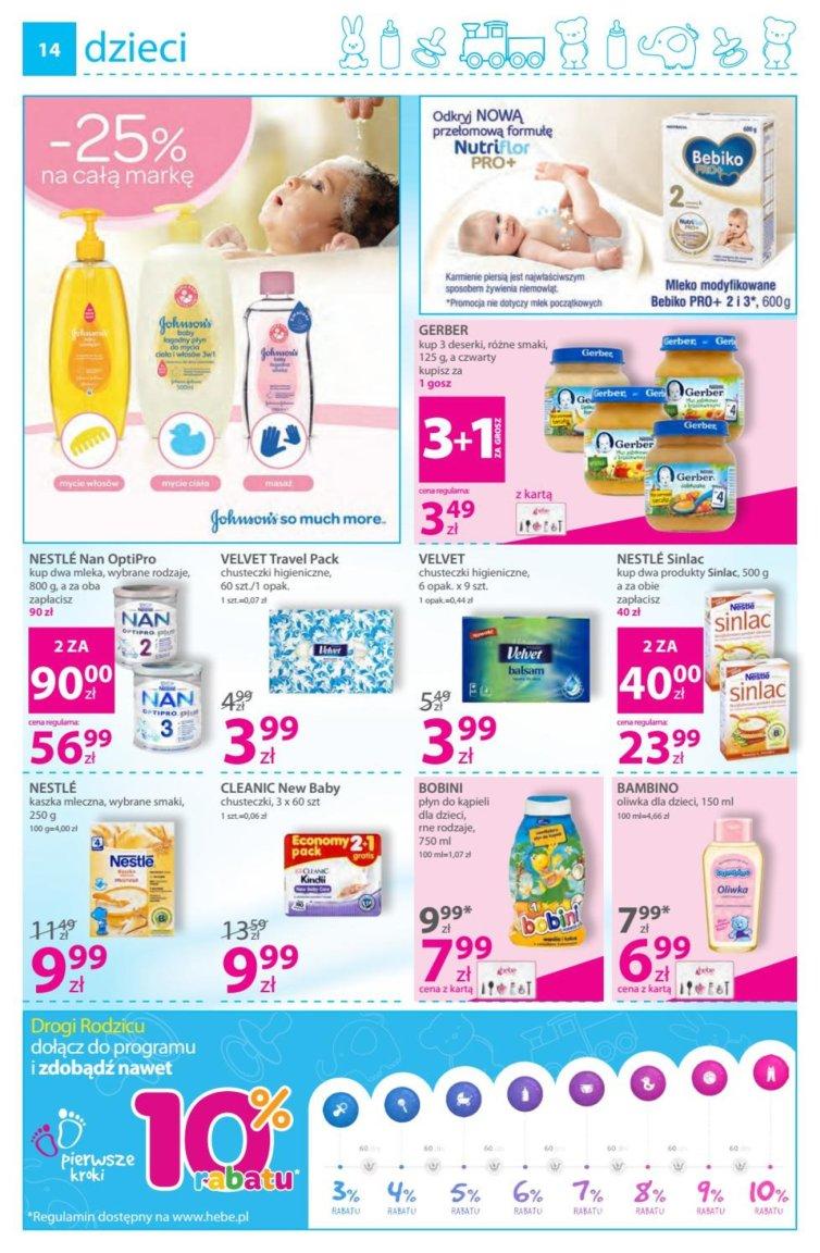 Gazetka promocyjna Hebe str. 14
