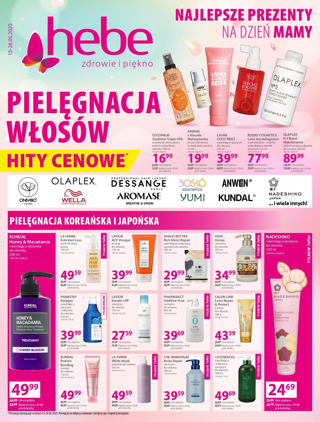 Gazetka promocyjna Hebe str. 1