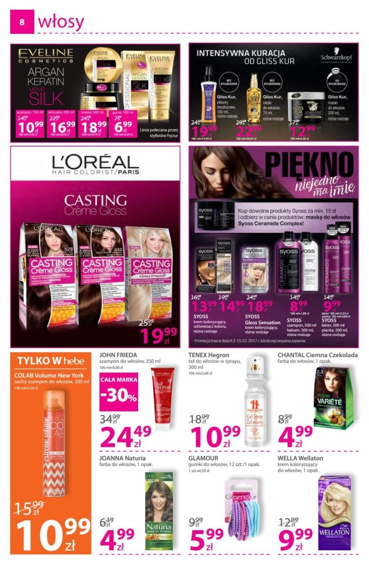 Gazetka promocyjna Hebe str. 8