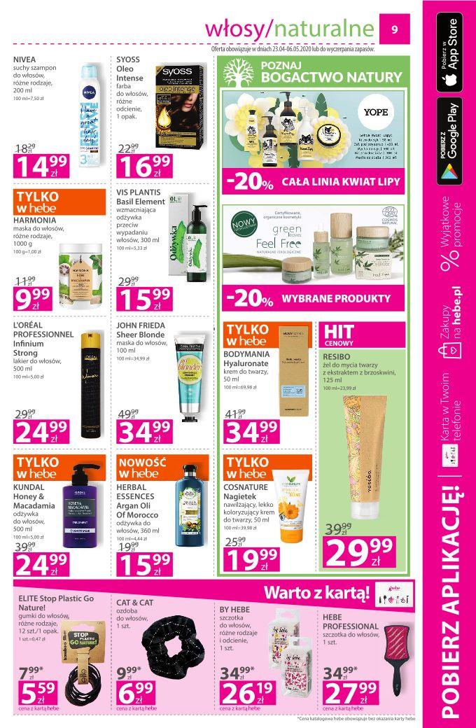 Gazetka promocyjna Hebe str. 9