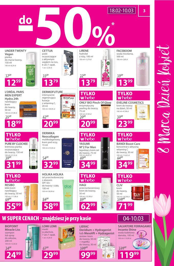 Gazetka promocyjna Hebe str. 3