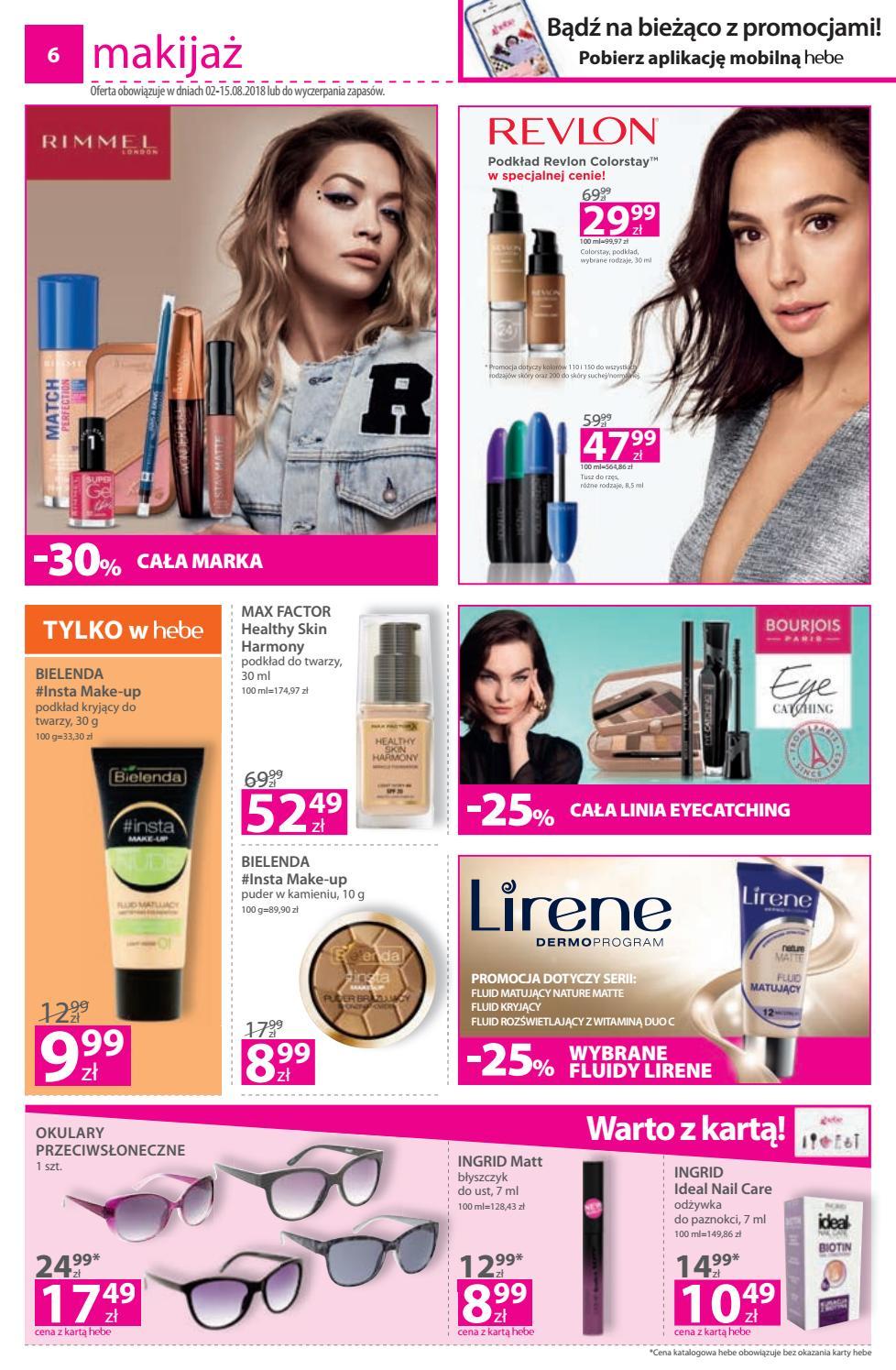 Gazetka promocyjna Hebe str. 6