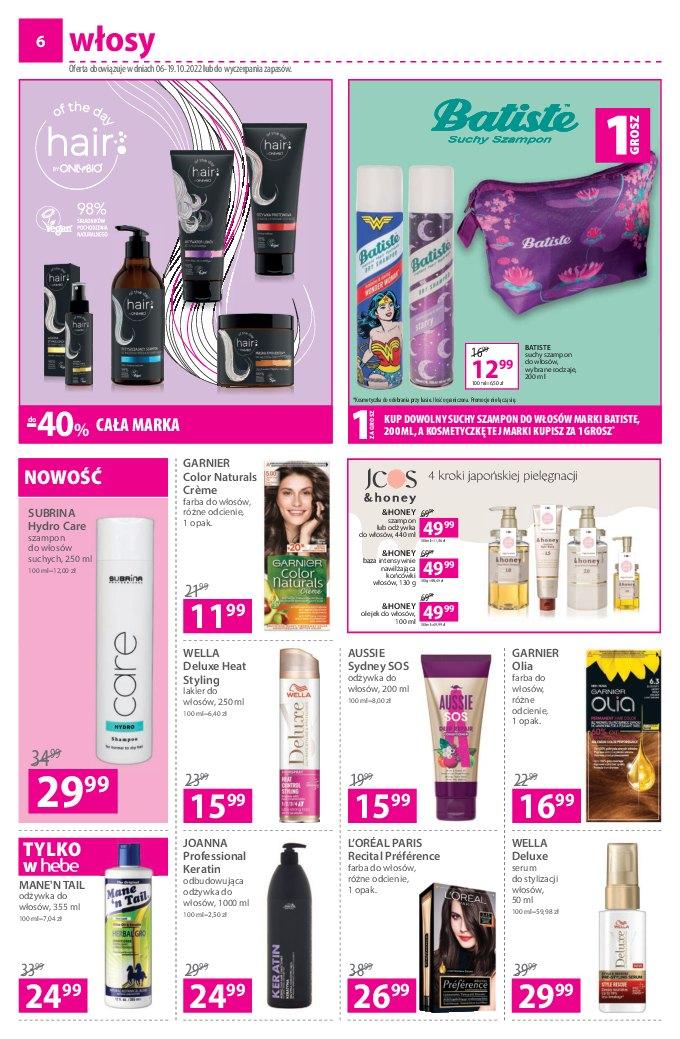 Gazetka promocyjna Hebe str. 6