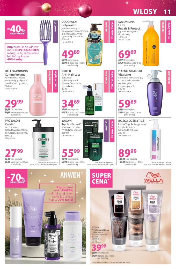 Gazetka promocyjna Hebe str. 11