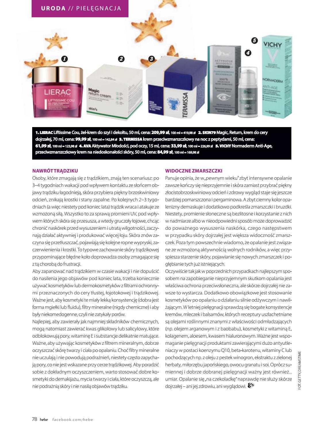Gazetka promocyjna Hebe str. 78