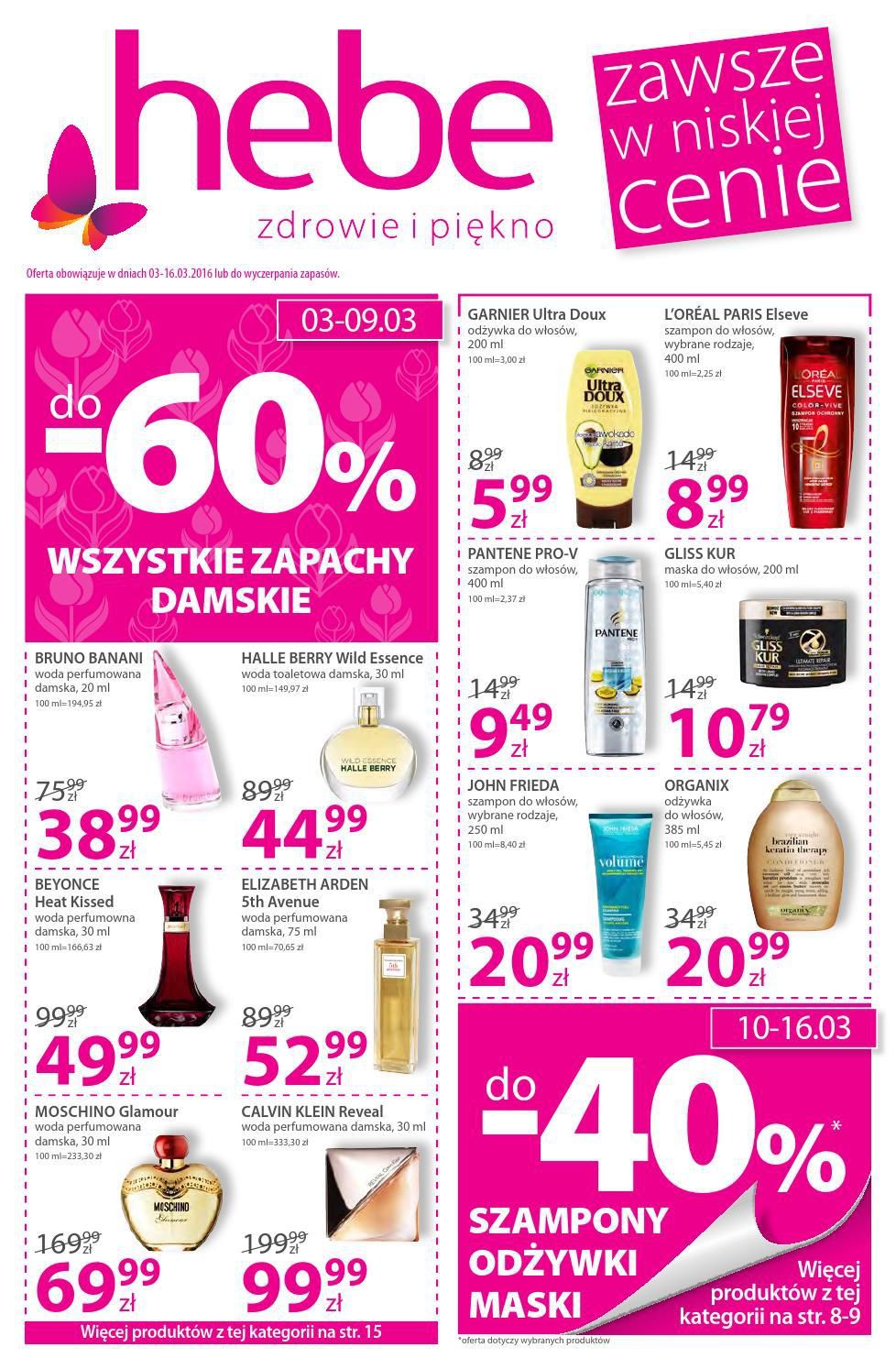 Gazetka promocyjna Hebe str. 1