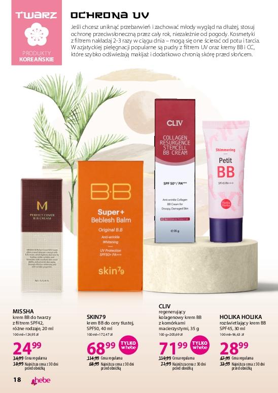 Gazetka promocyjna Hebe str. 18