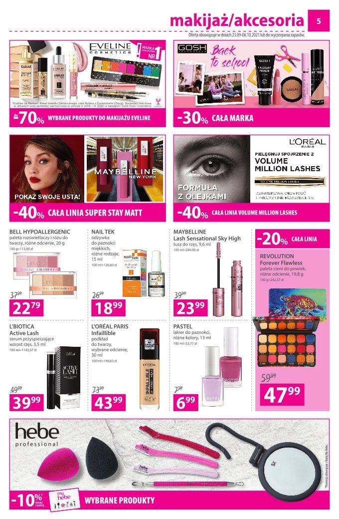 Gazetka promocyjna Hebe str. 5
