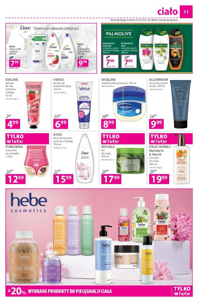 Gazetka promocyjna Hebe str. 11