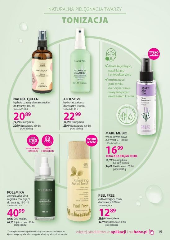 Gazetka promocyjna Hebe str. 15