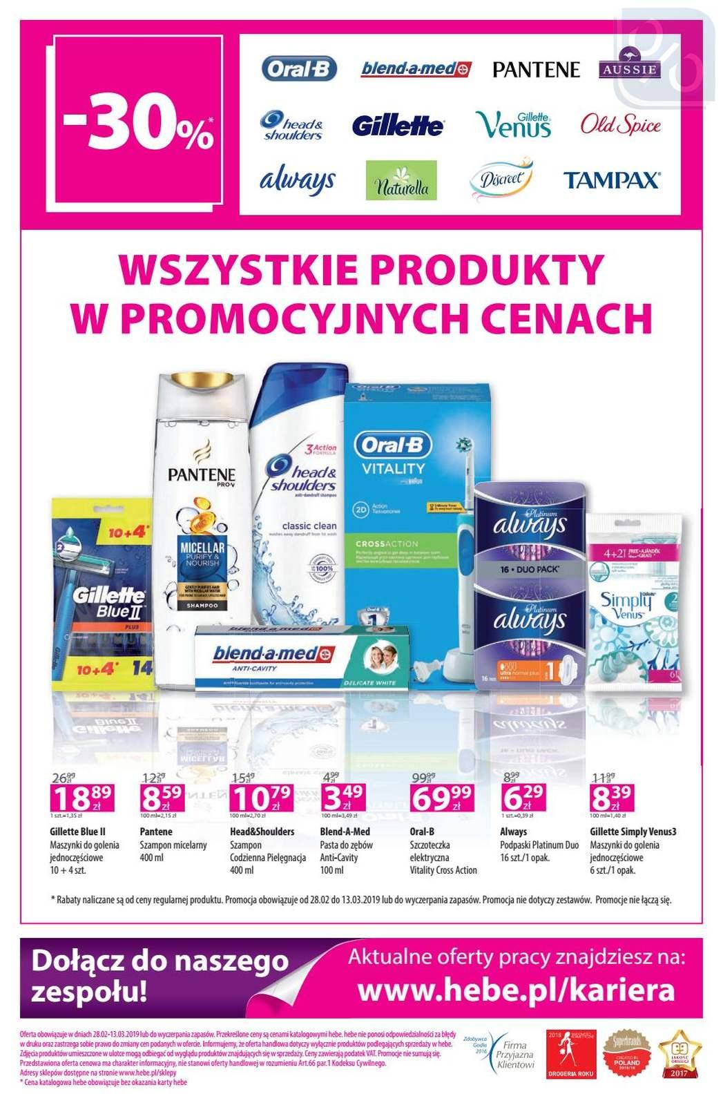 Gazetka promocyjna Hebe str. 16