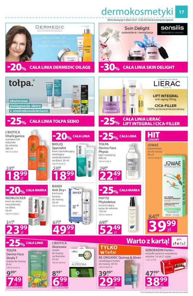 Gazetka promocyjna Hebe str. 17