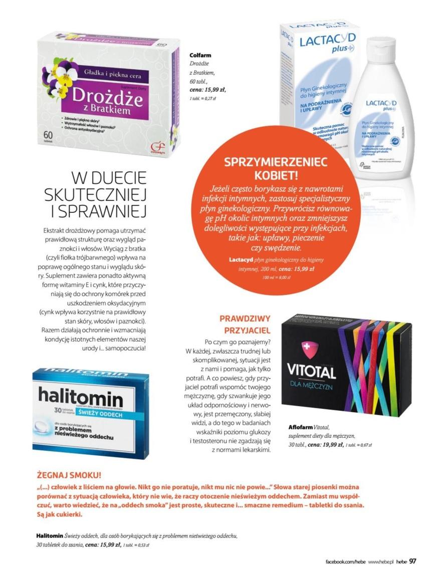 Gazetka promocyjna Hebe str. 97