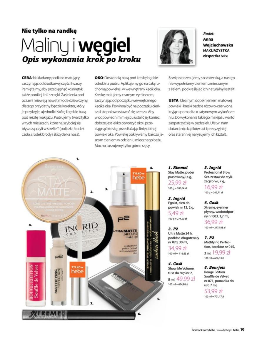Gazetka promocyjna Hebe str. 19
