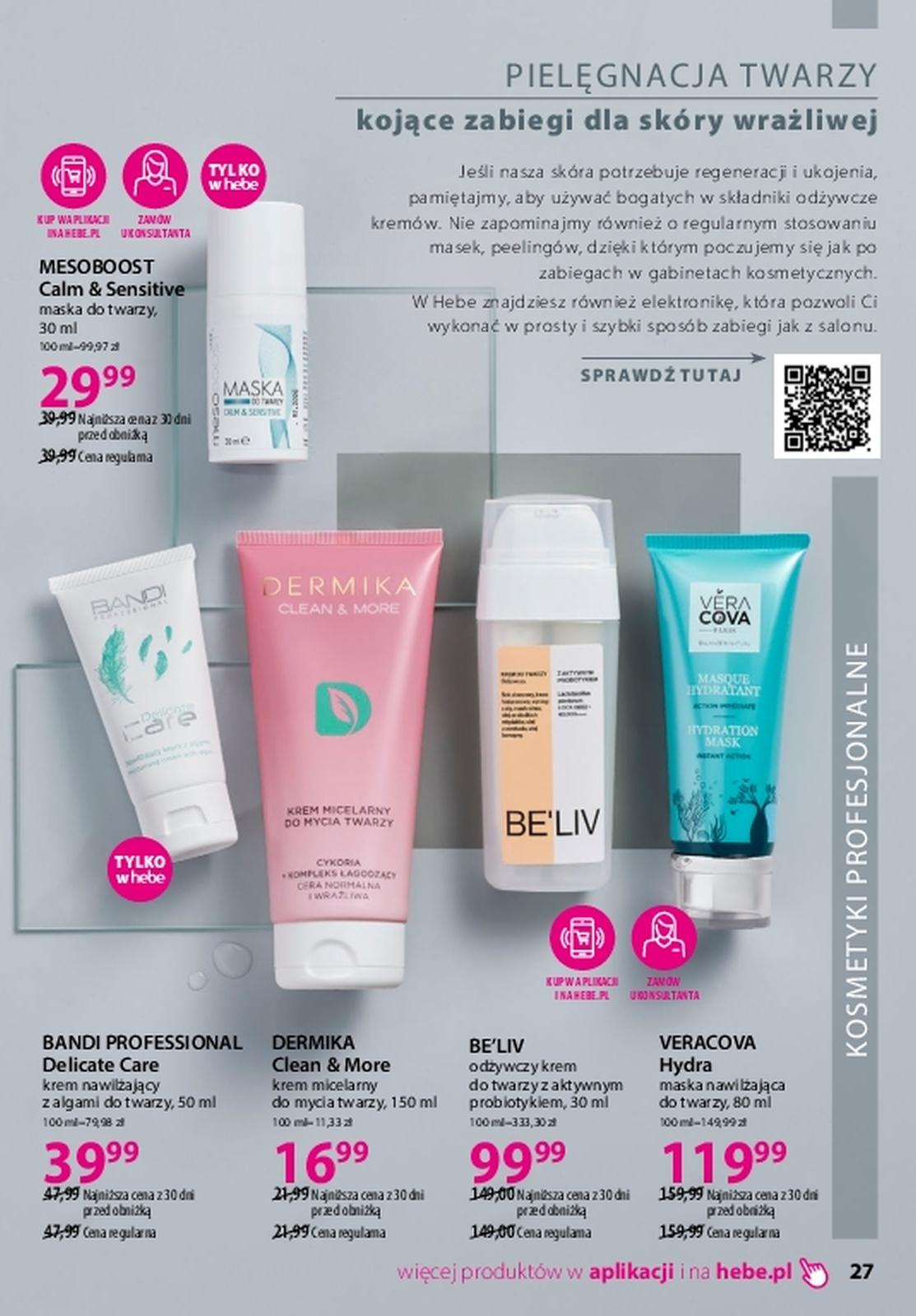 Gazetka promocyjna Hebe str. 27