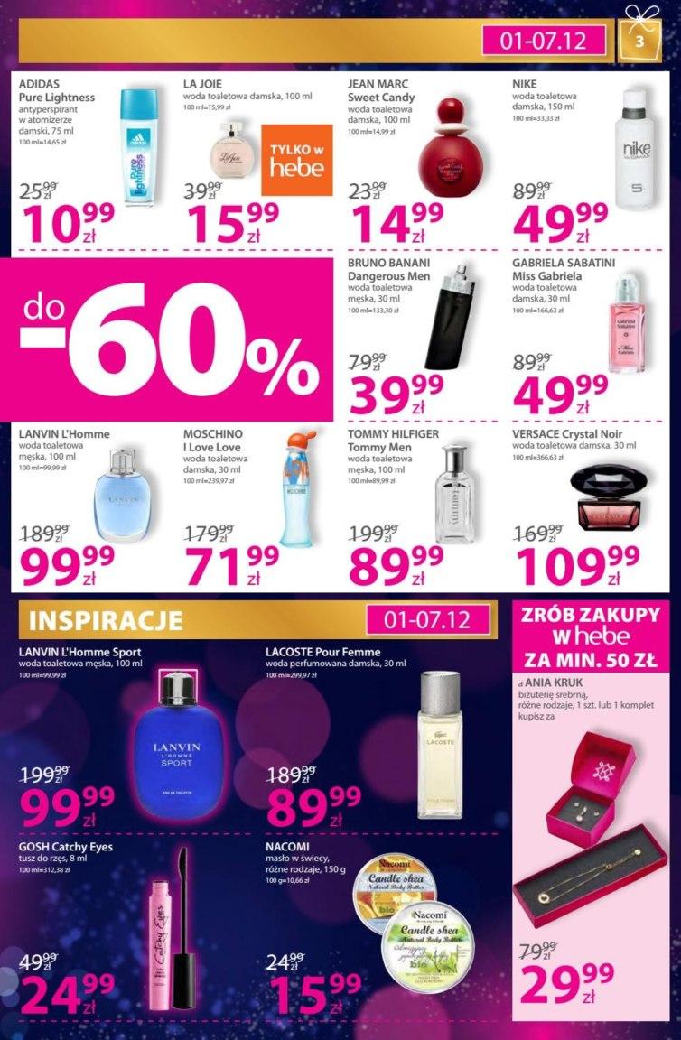 Gazetka promocyjna Hebe str. 3