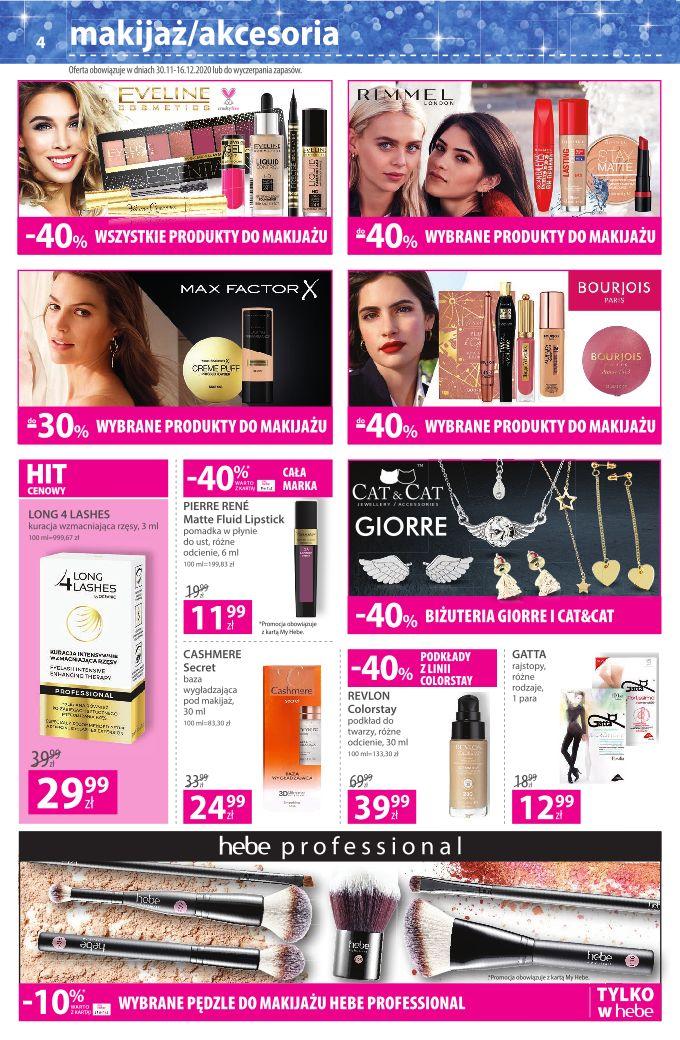 Gazetka promocyjna Hebe str. 4