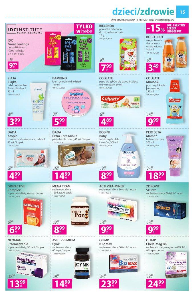 Gazetka promocyjna Hebe str. 15