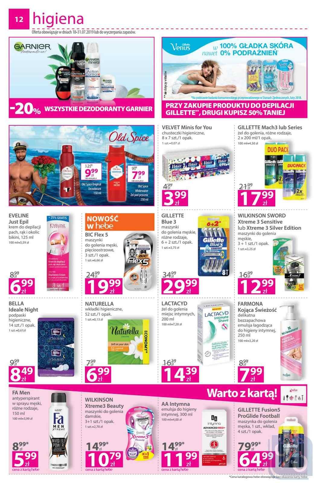 Gazetka promocyjna Hebe str. 12